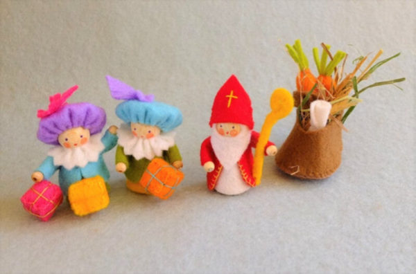 Sinterklaas kapoentje vilt pakket - Atelier Pippilotta