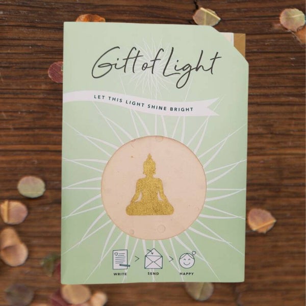 Gift of Light | Boedha – fairtrade lichtzakje