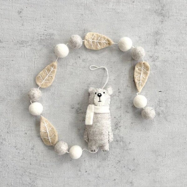 Handgemaakte slinger beer - fairtrade