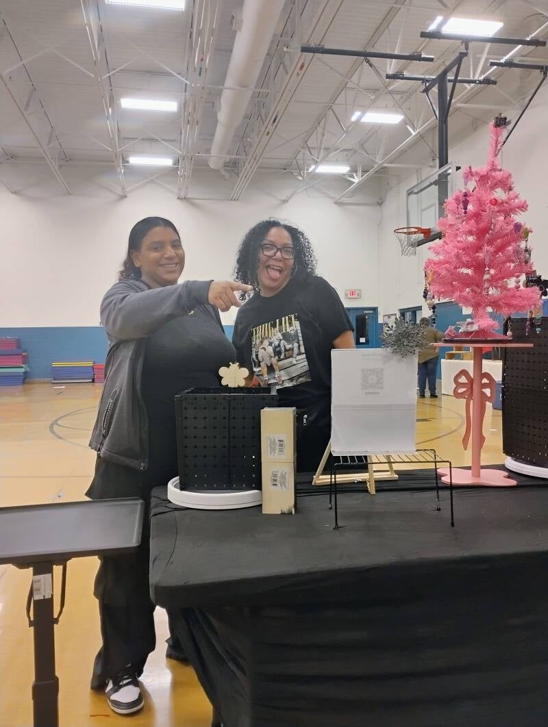 1st craft fair ever 2025, my daughter &amp; I