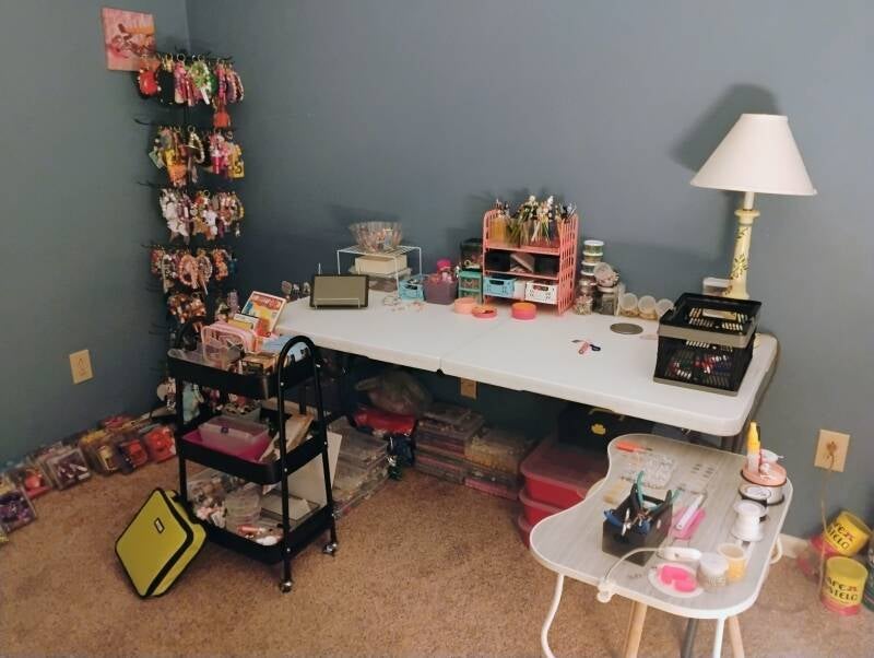 Home craft room