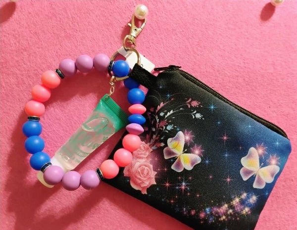 Sparkling butterfly QT bag