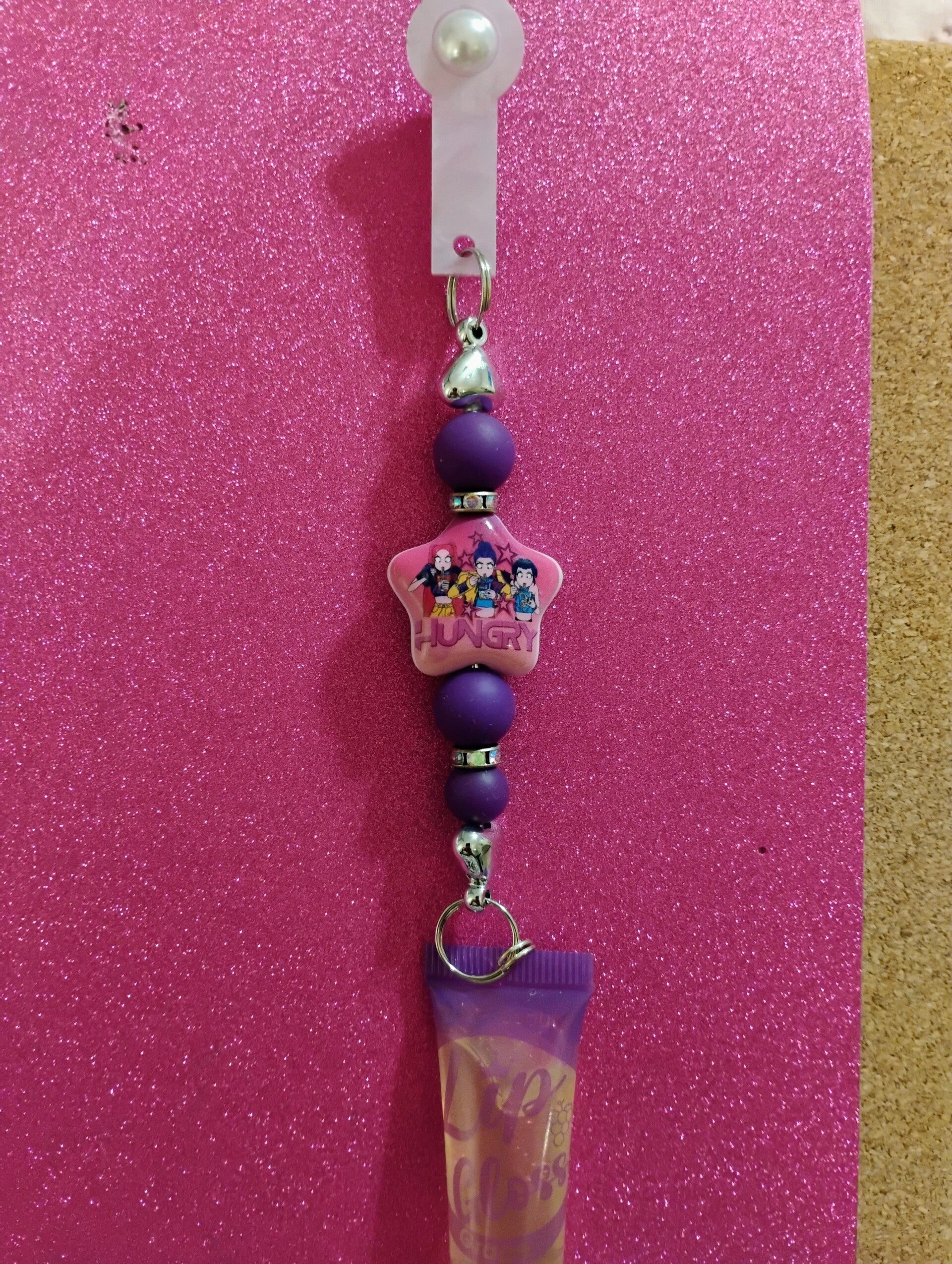 Tumbler Straw Dangly Huntrix