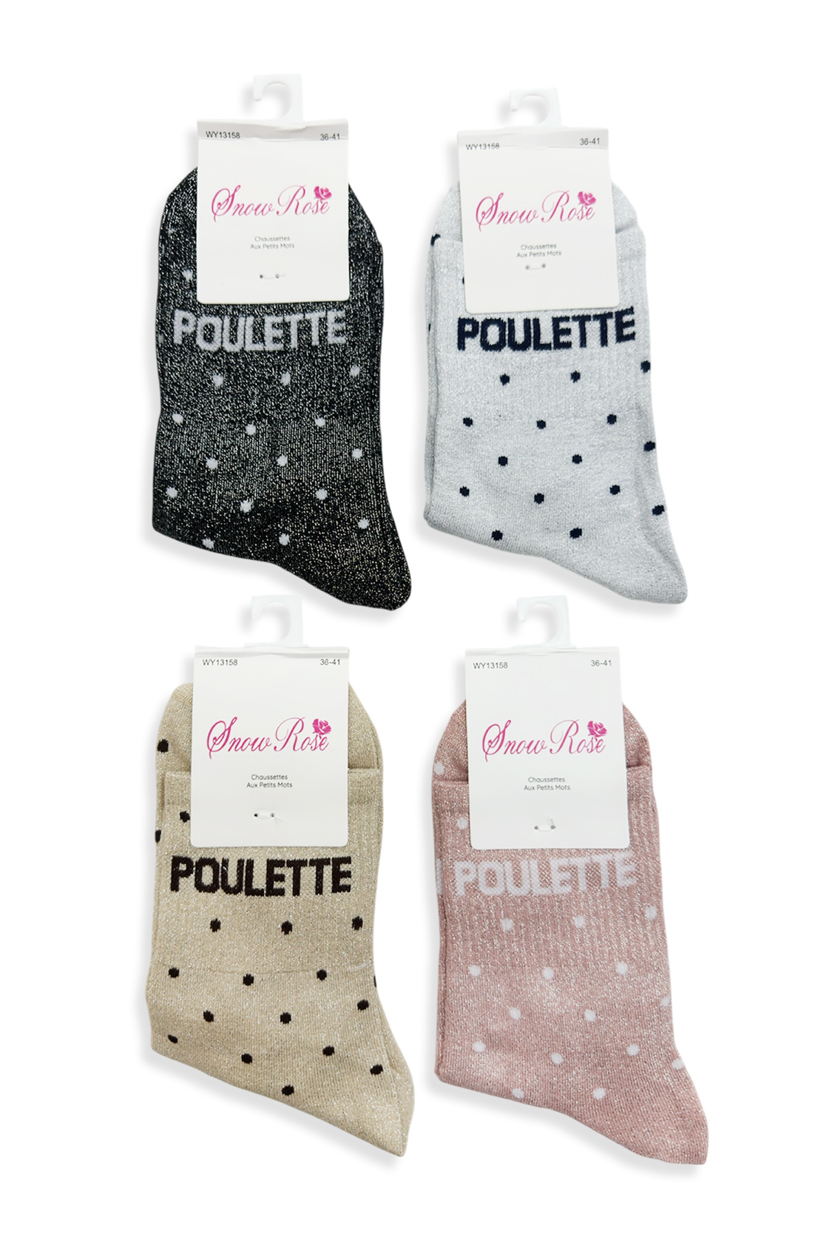Poulette à pois