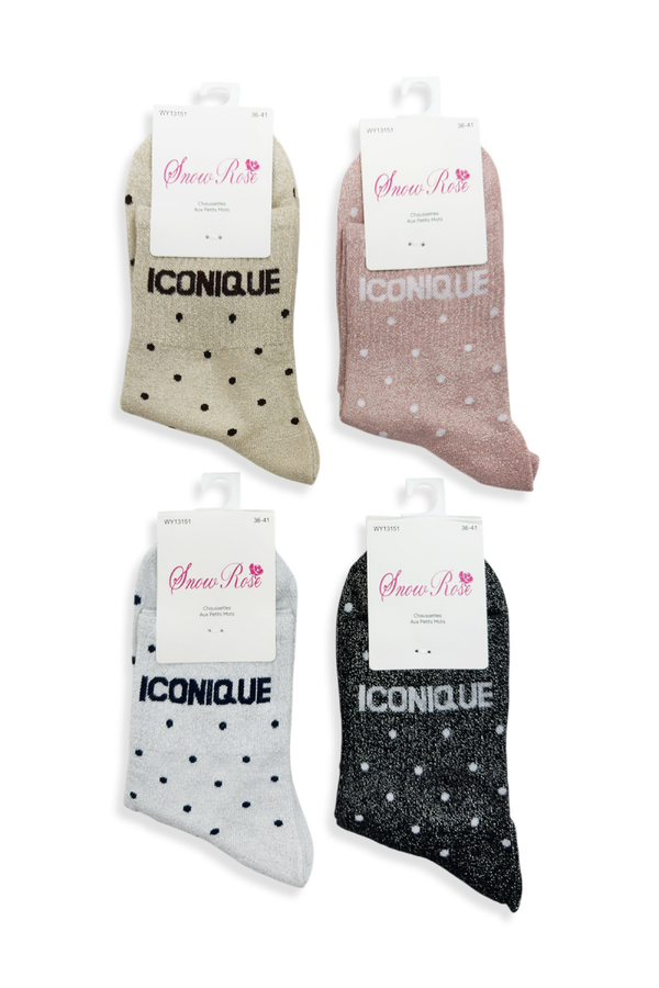 Iconique à pois