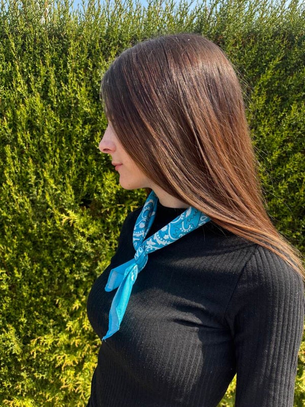 Bandanas turquoise