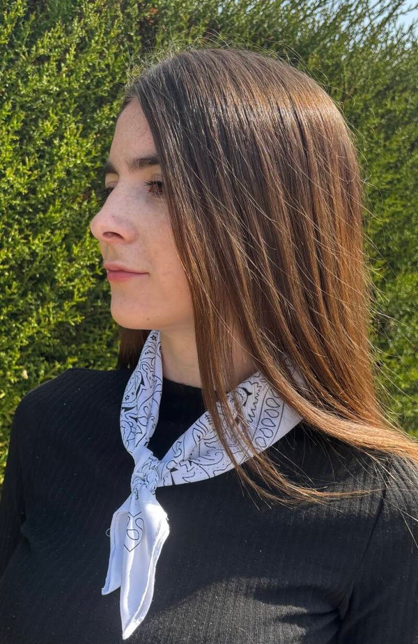 Bandanas blanc