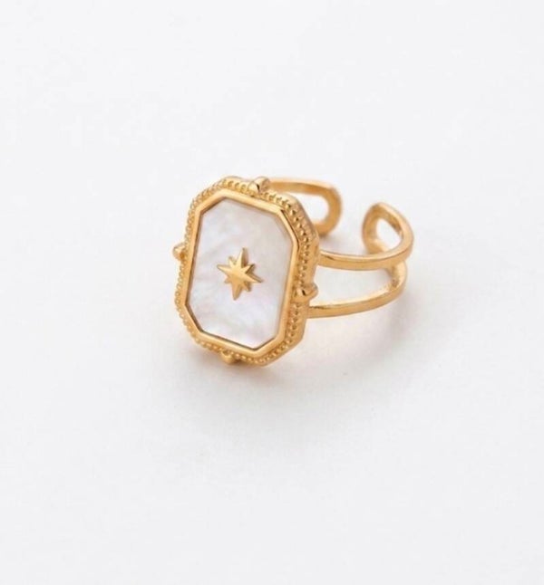 Bague rectangulaire
