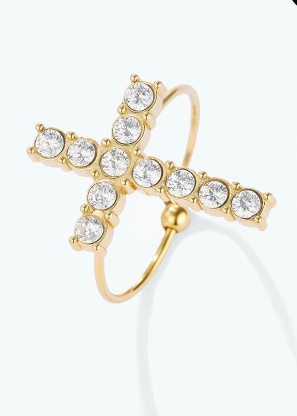 Bague croix