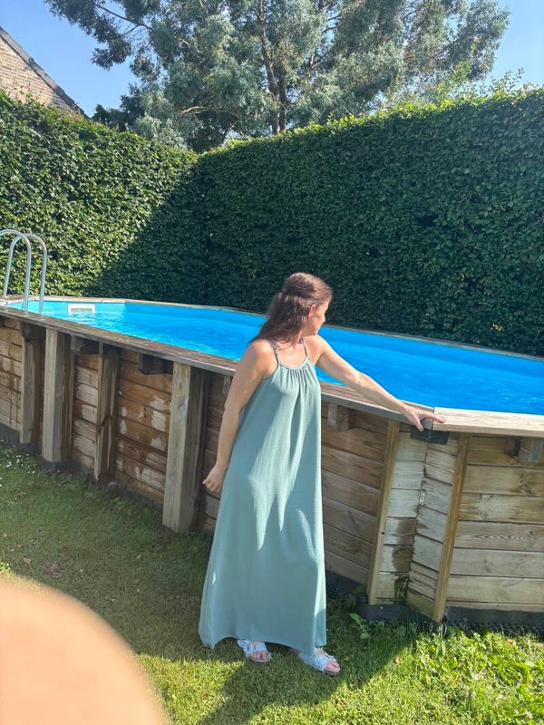 Robe fines bretelles dos nu MADE IN ITALY