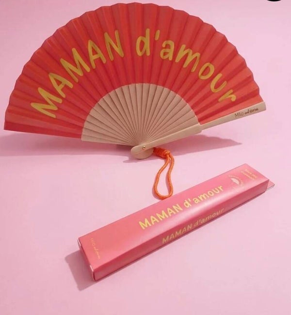 Eventail Maman d'amour