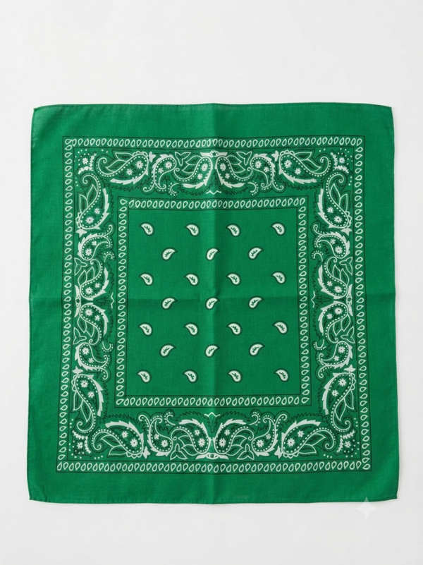 Bandanas vert prairie