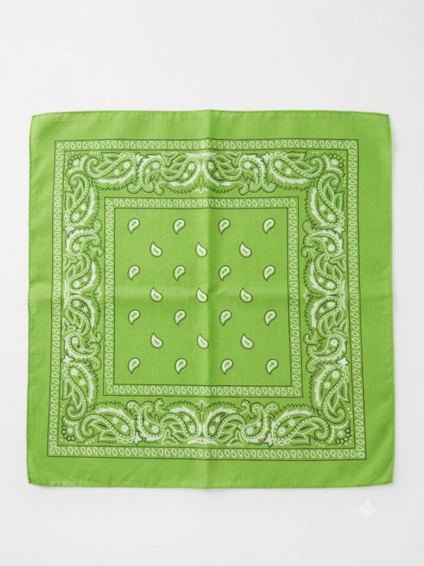 Bandanas vert pomme