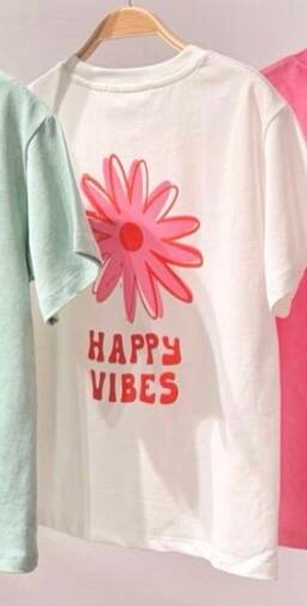 T-shirt "Happy vibes"