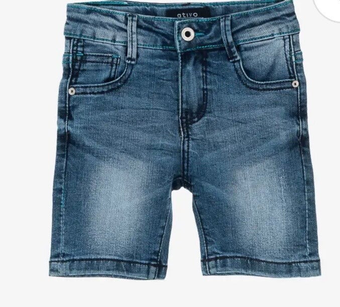 Short en jeans