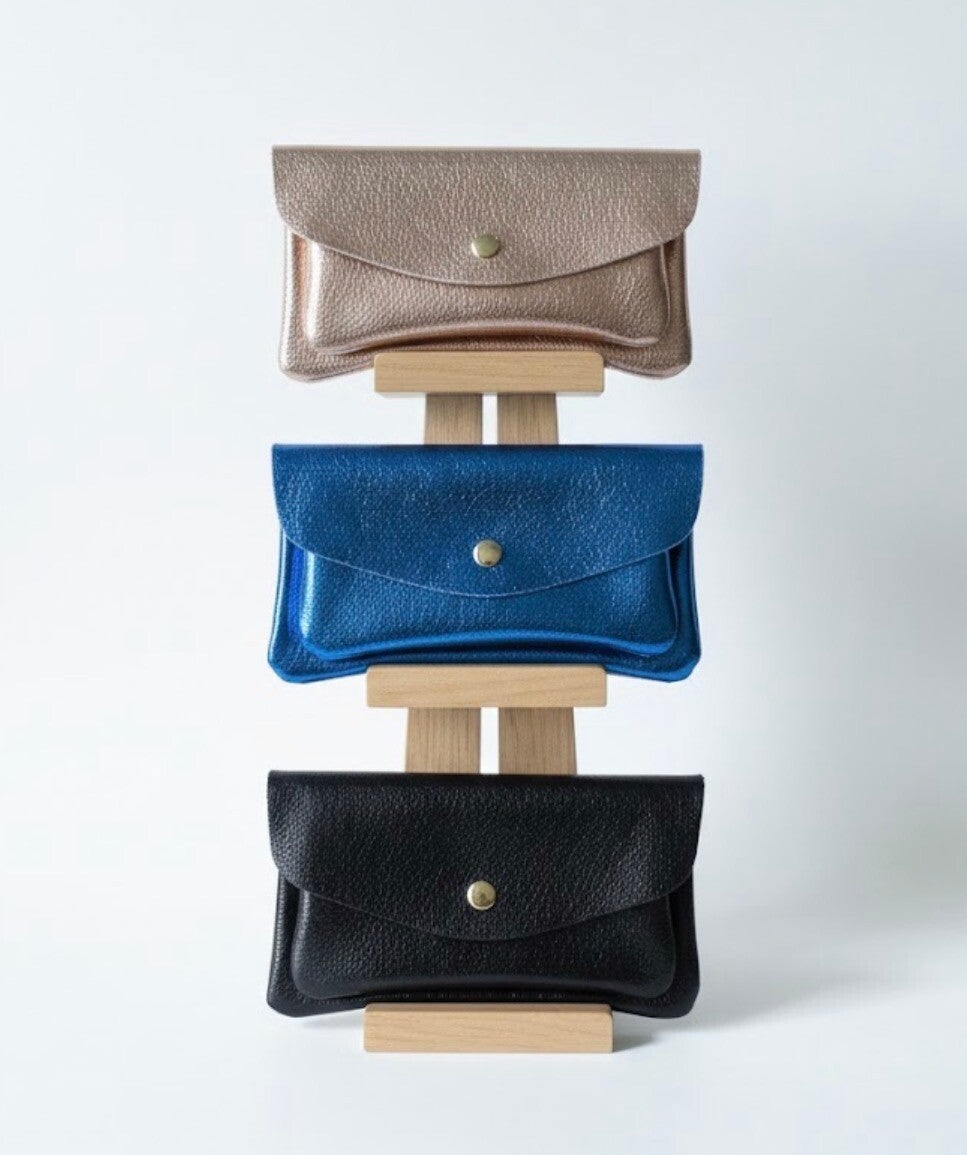 Porte monnaie double poche