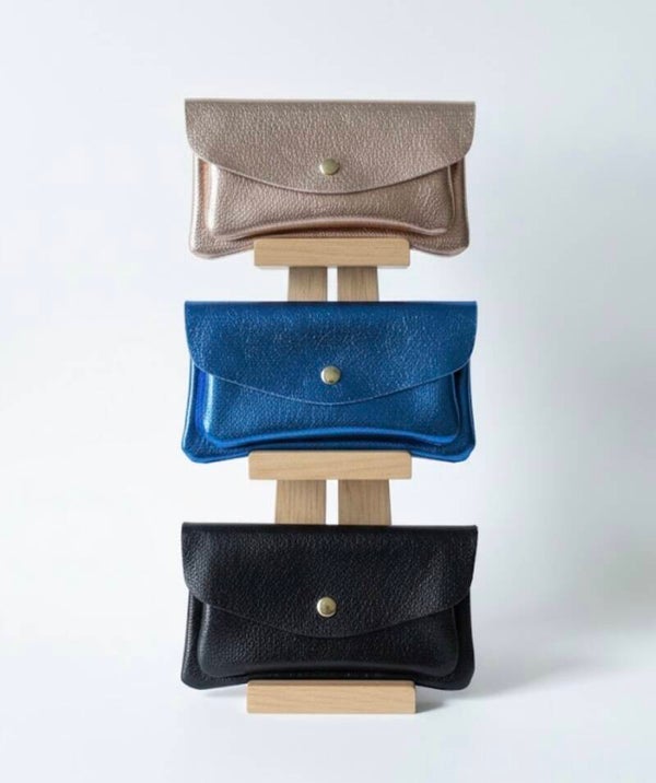 Porte monnaie double poche