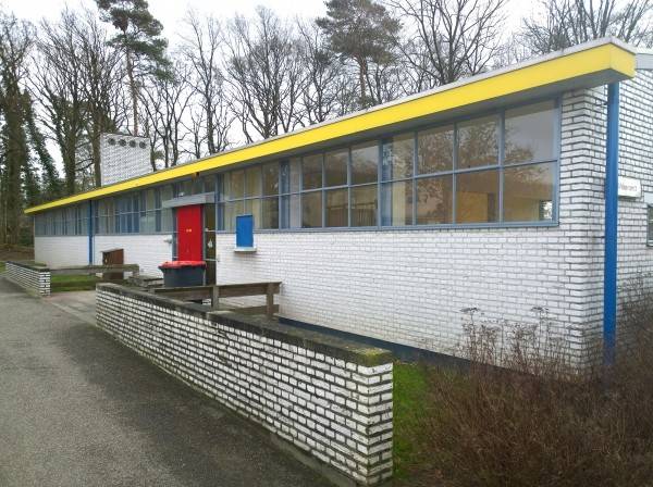 Voorkant van een bungalow