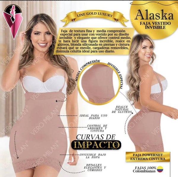 Faja Alaska Vestido Invisible