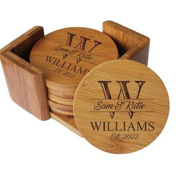 Coasters (Wooden) (4pack)