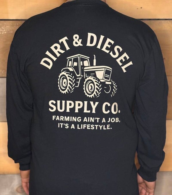 Farming Ain’t a Job, It’s a lifestyle - Long Sleeve T-Shirt