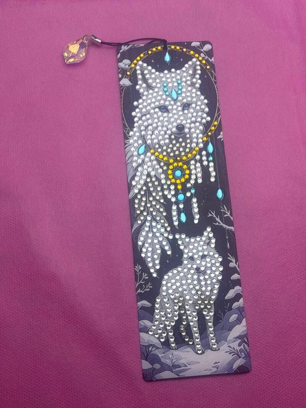 Marques pages (loup)