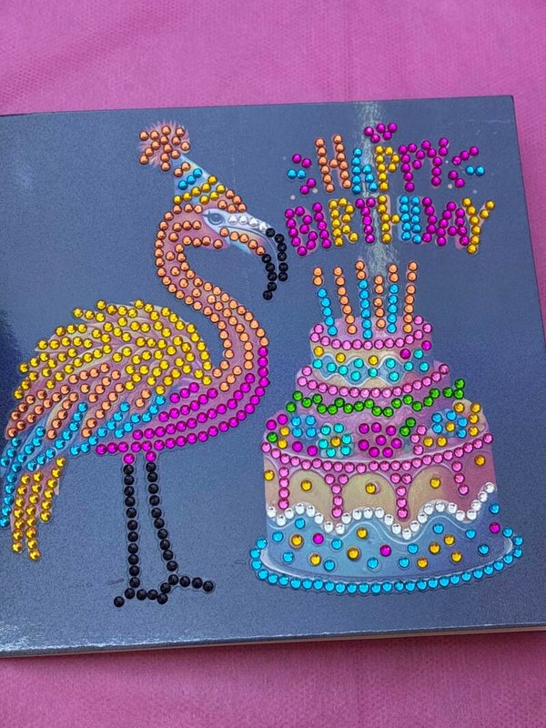 Anniversaire (flamant rose)