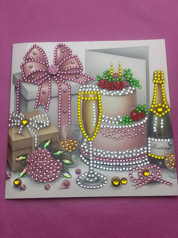 Anniversaire (gâteau et champagne)