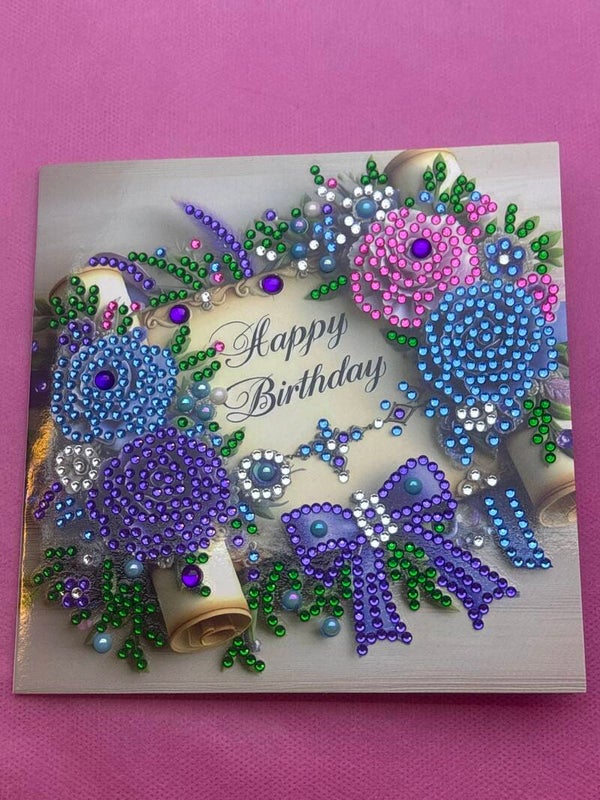 Anniversaire (couronne de fleurs)