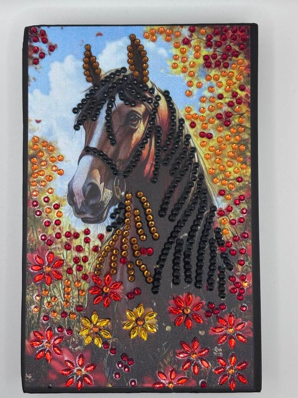 Porte bloc note cheval