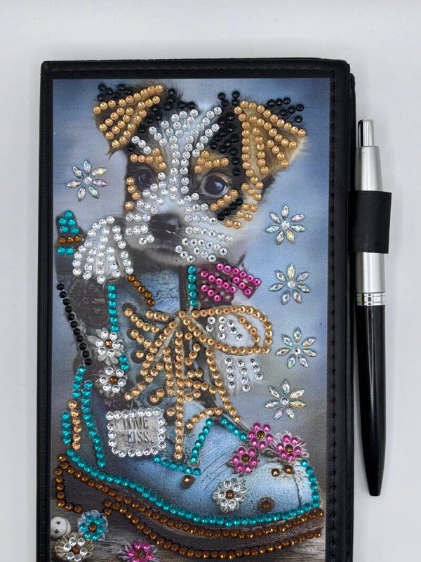 Porte bloc note chien