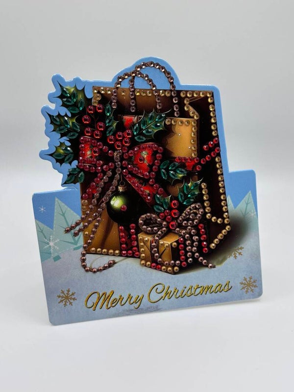Carte pliable de Noël