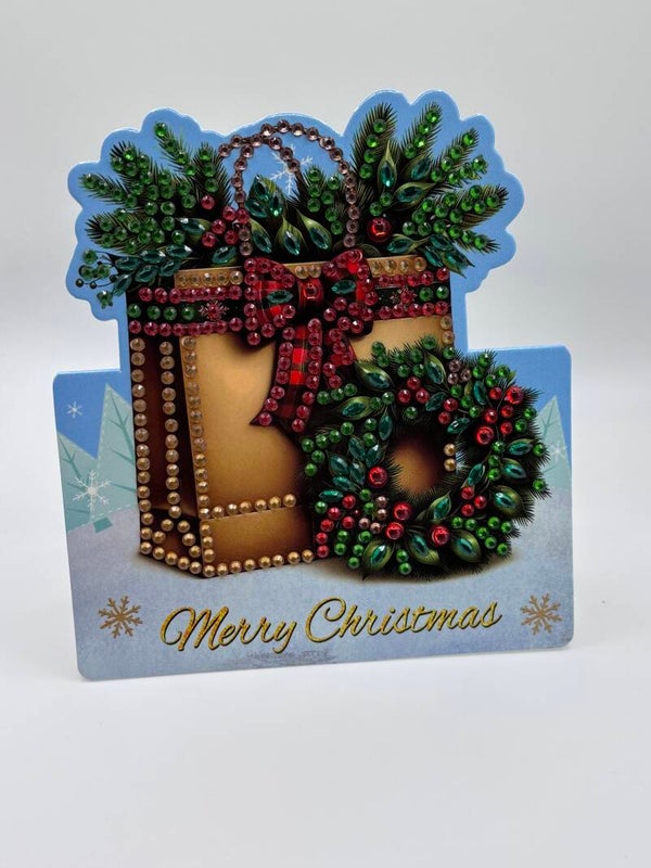 Carte pliable de Noël