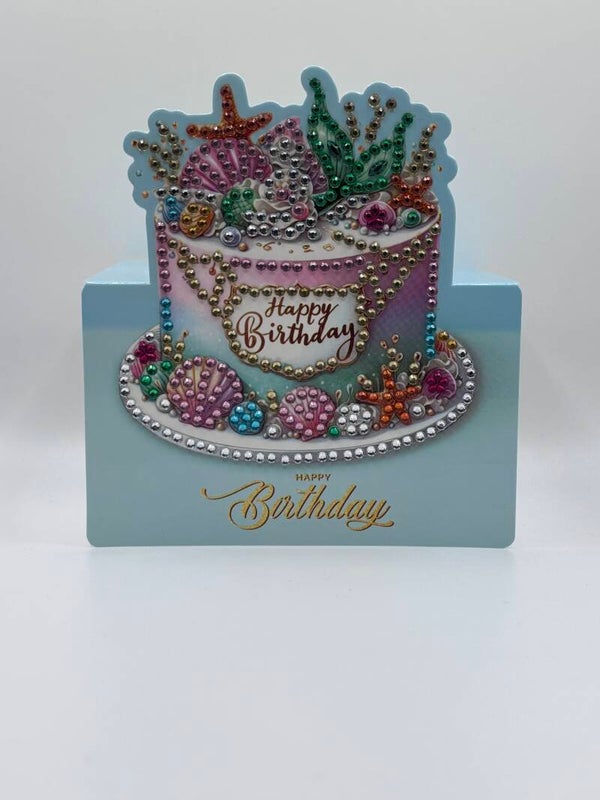 Anniversaire pliable (gâteau mer)