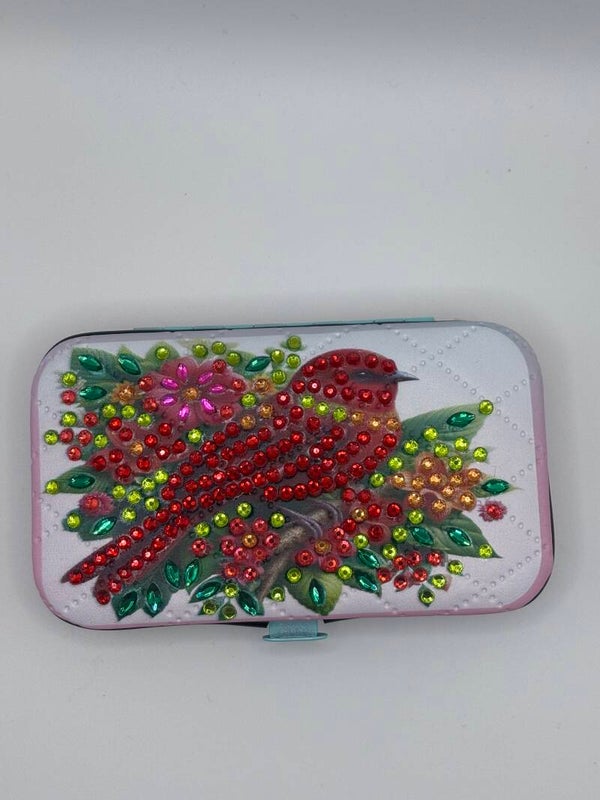 Set de manucure oiseau rouge