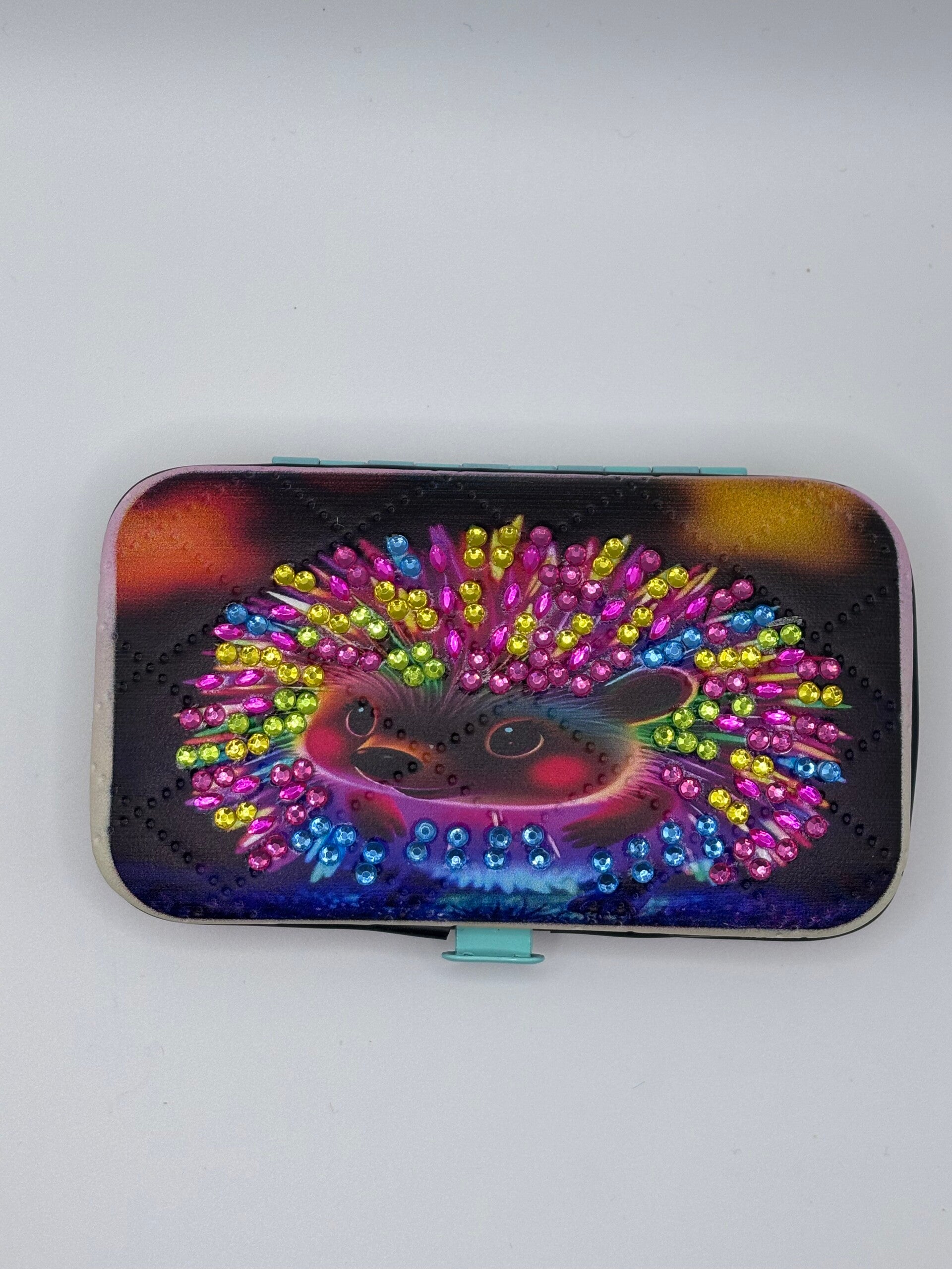 Set de manucure hérisson fluo