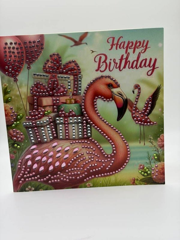 Anniversaire (flamant rose)