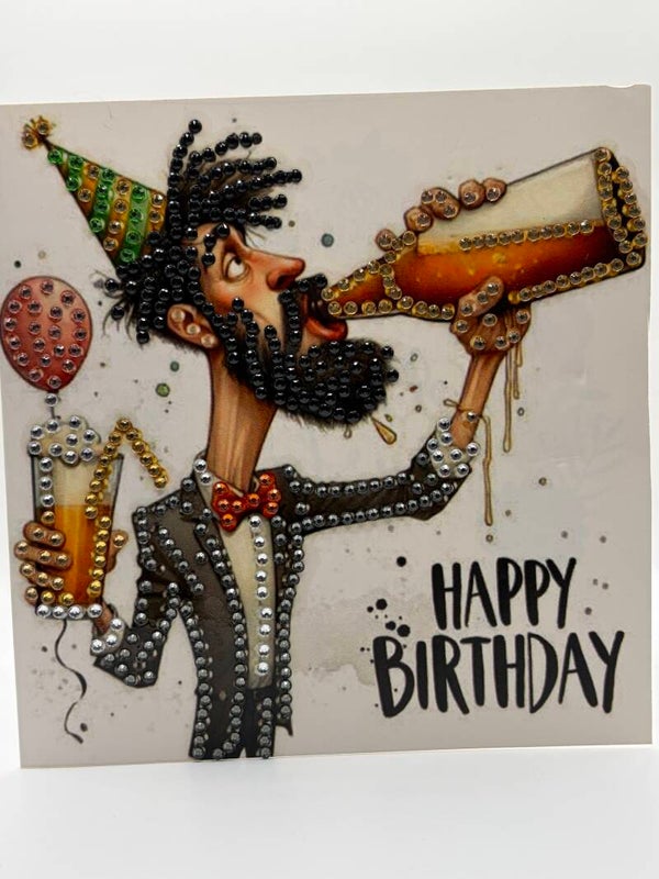 Anniversaire (homme bière)
