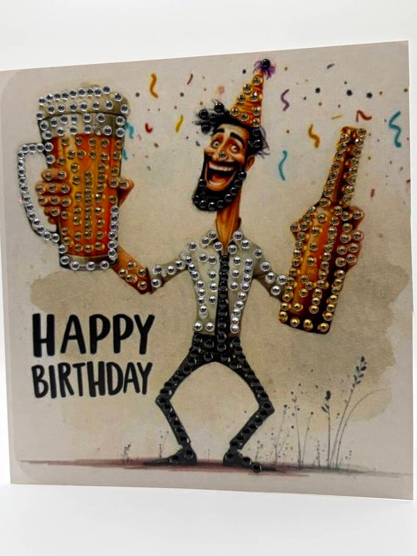 Anniversaire (homme bière)