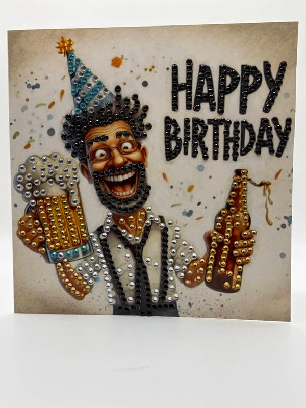 Anniversaire (homme bière)