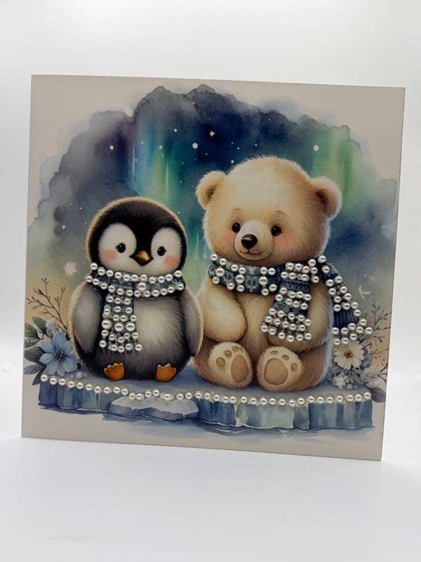 Noël (pingouin et ourson) 339