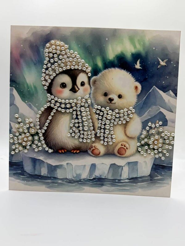 Noël (pingouin et ourson) 206