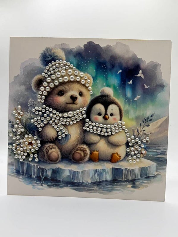 Noël (ours et pingouin) 170