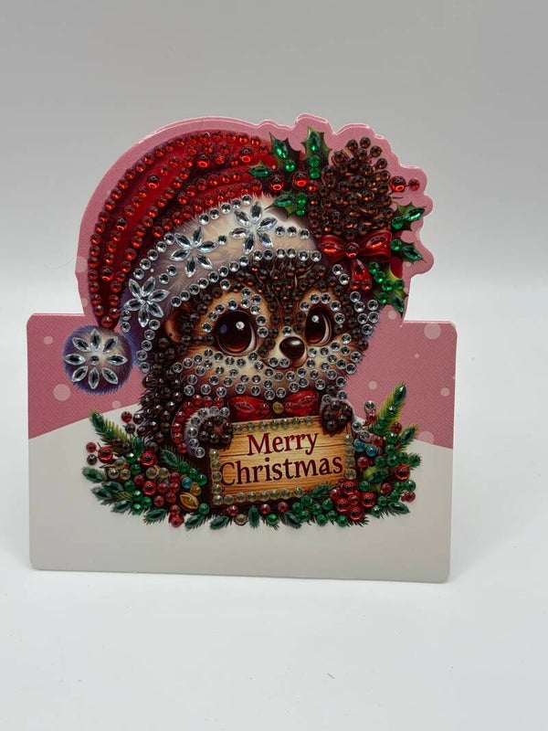Carte pliable Noël 498