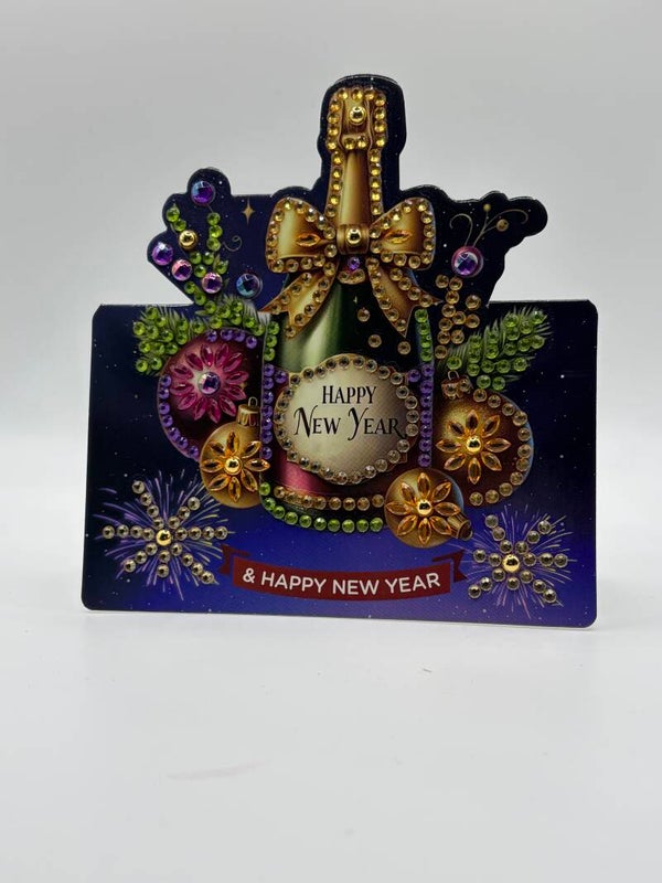 Carte pliable nouvel an 513