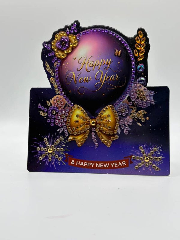 Carte pliable nouvel an 514
