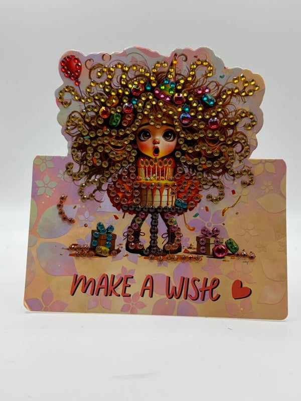 Carte pliable anniversaire 519