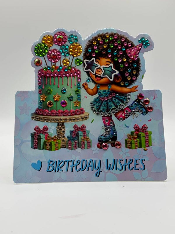 Carte pliable anniversaire 520