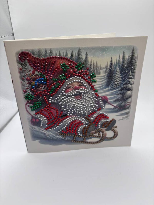 Noël (père noël sur luge)