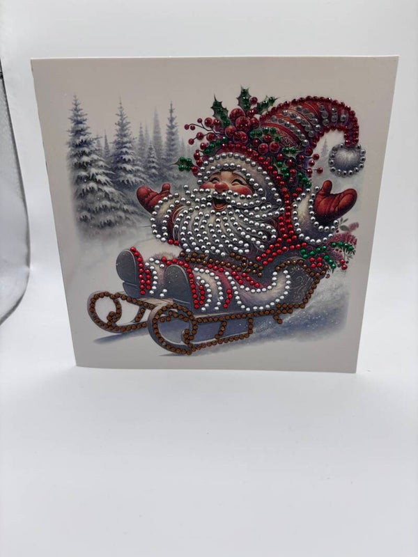 Noël (père noël sur luge)